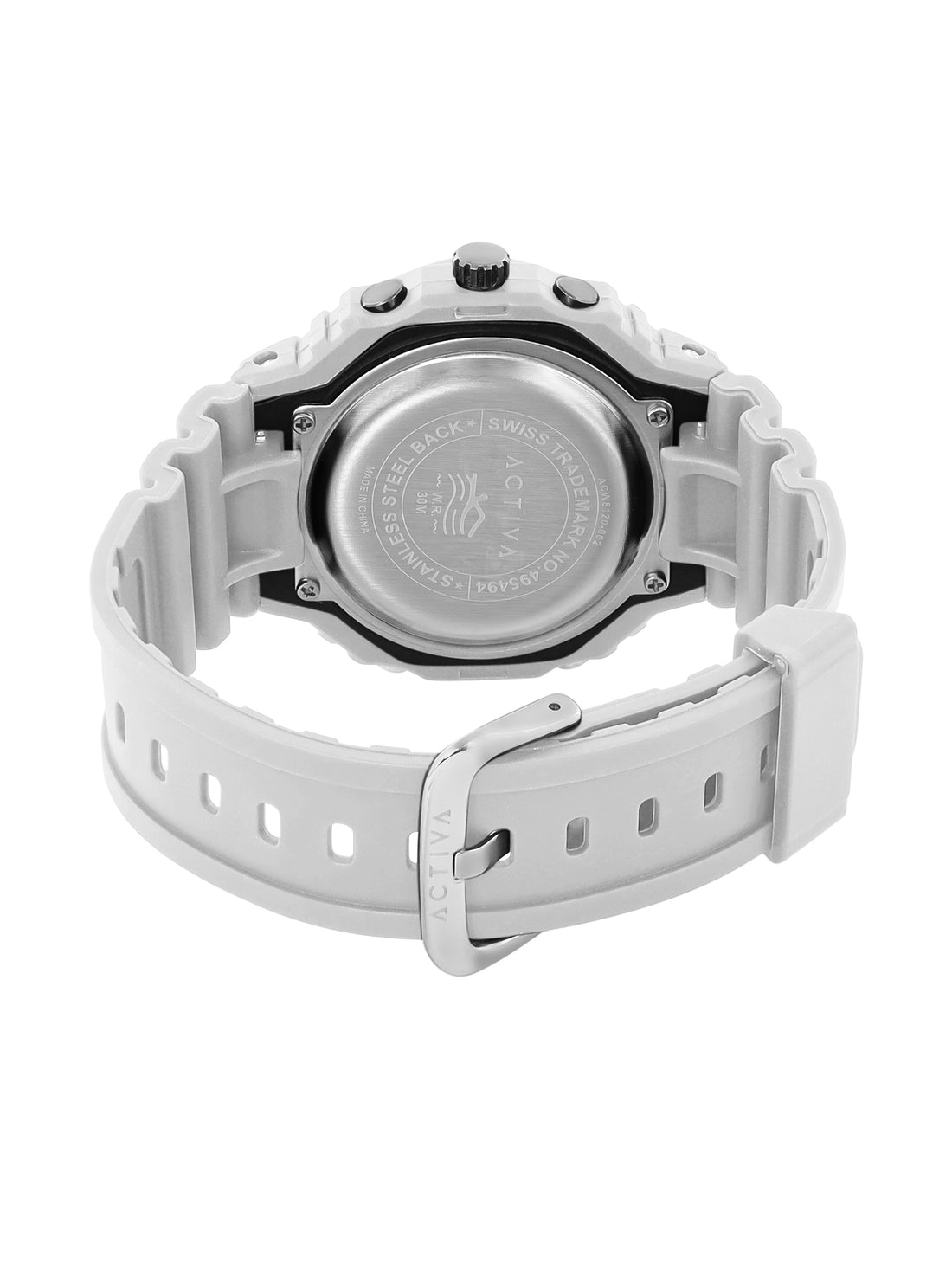 Invicta By Activa Digital Essentials White Dial Digital Watch For Gents -  ACW8120-002