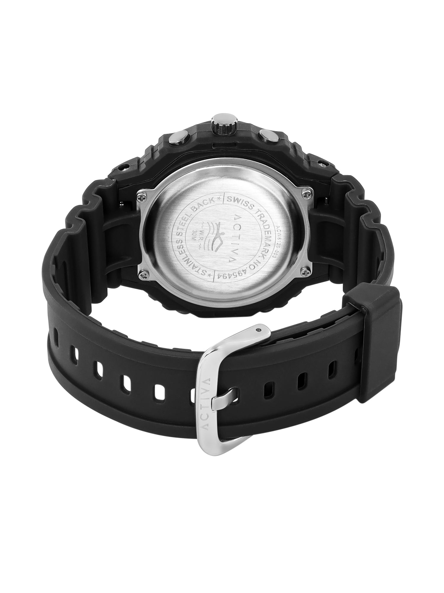 Invicta By Activa Digital Essentials Black Dial Digital Watch For Gents -  ACW8120-003