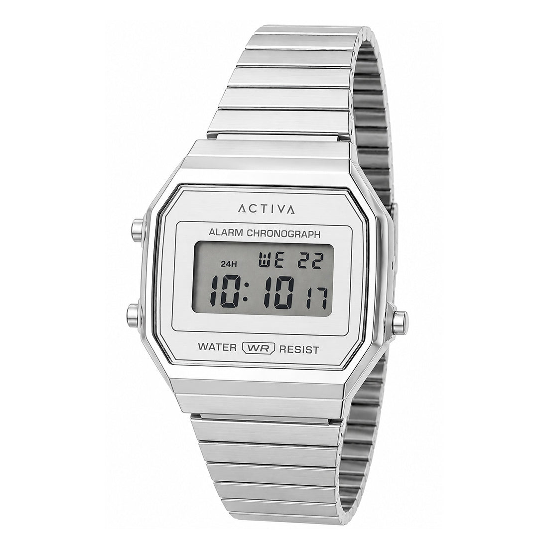 Invicta by Activa Digital Essentials Silver Dial Analog Watch - For Ladies ACWV002