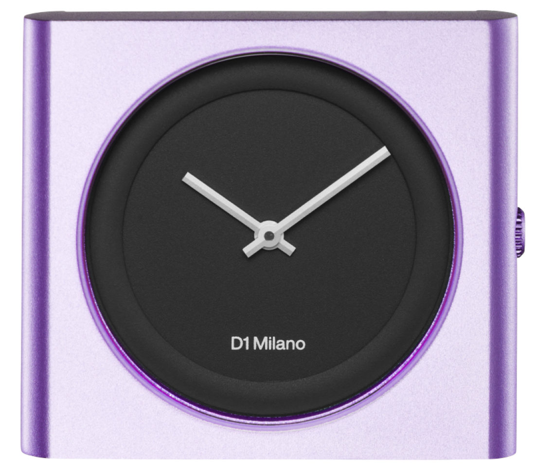 D1 Milano Block Purple Aluminum Case Unisex Watch - BLXU05