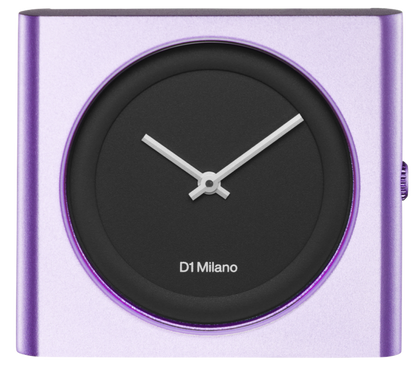 D1 Milano Block Purple Aluminum Case Unisex Watch - BLXU05