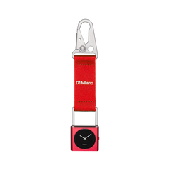 D1 Milano Block Red Aluminum Case Unisex Watch - BLXU06