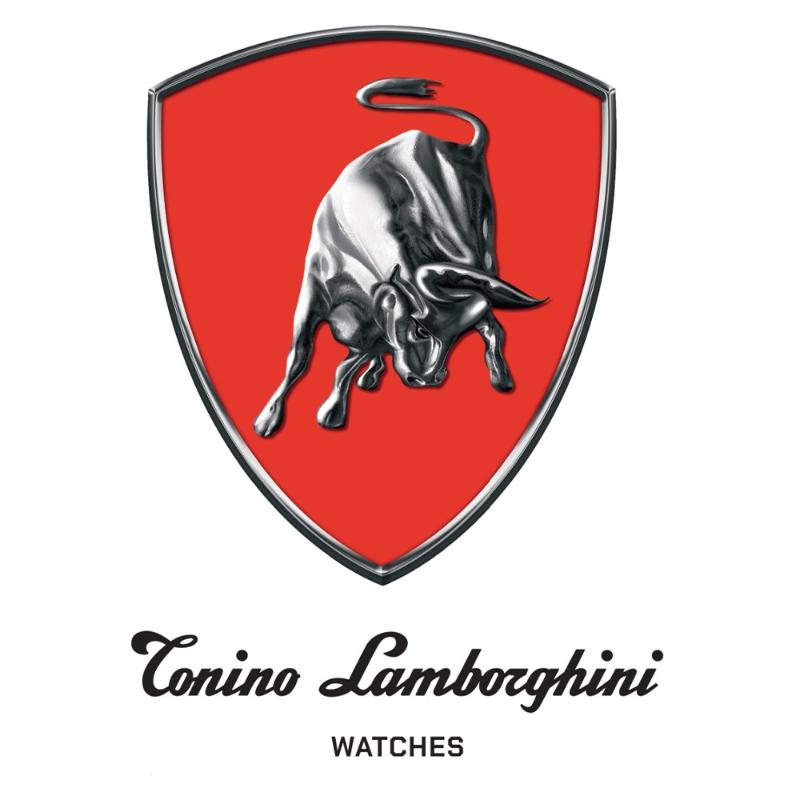 Tonino Lamborghini Spyder Quartz  Black Dial Analog Watch For Gents -  TL9XD-SS