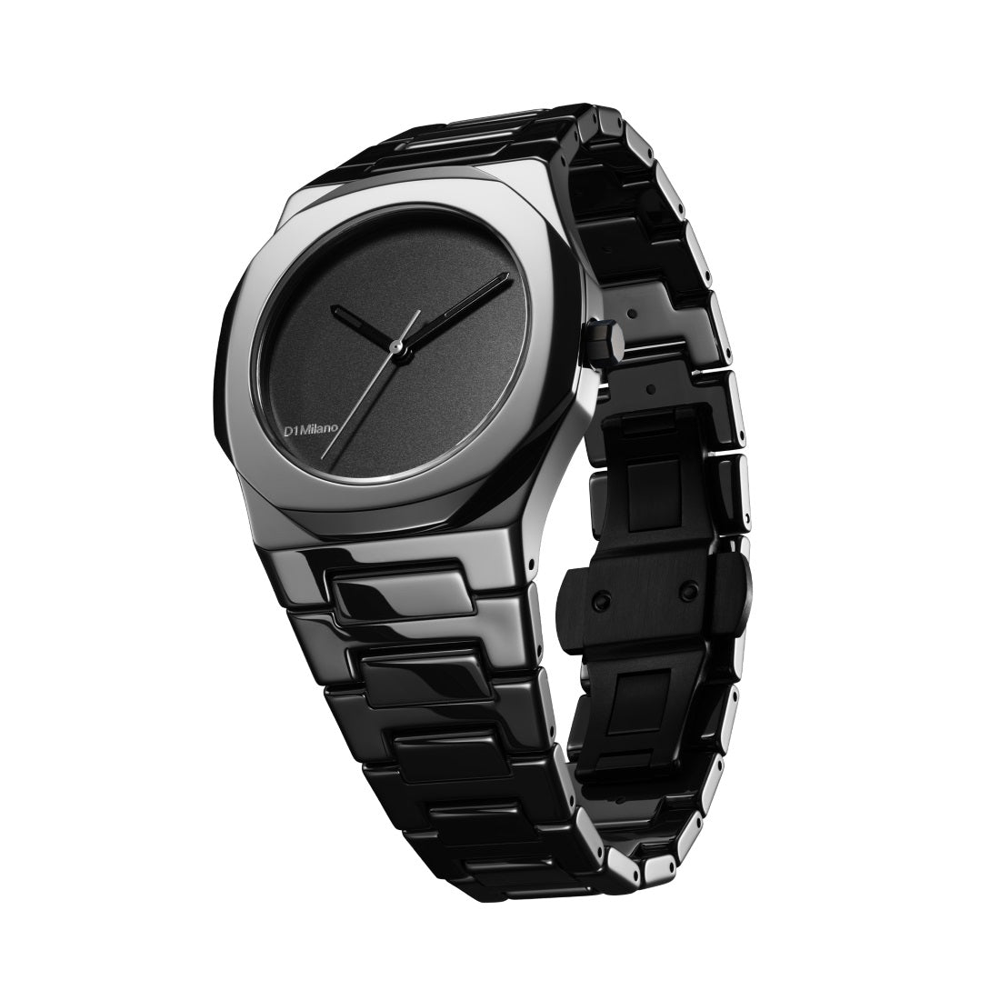 D1 Milano CERAMIC Black Dial Quartz Analog Watch For Men&