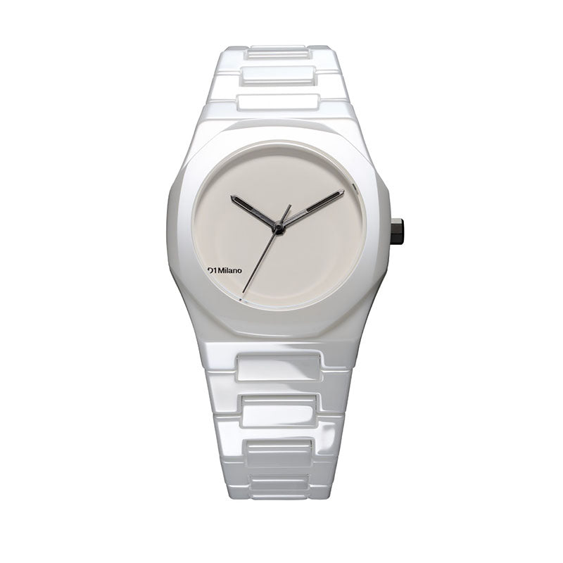 D1 Milano CERAMIC White Dial Quartz Analog Watch - For Gents CEBU02