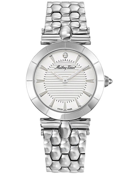 Mathey-Tissot White Dial Analog Watch for Women - D106AI