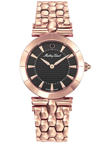 Mathey-Tissot Analog Black Dial Women&