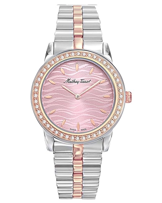 Mathey-Tissot Analog Pink Dial Women&