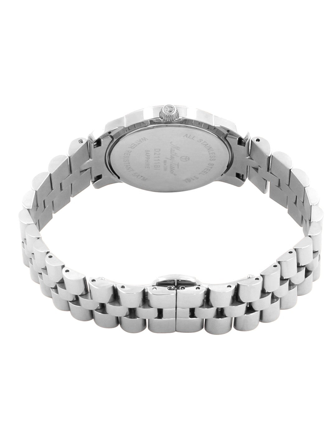Mathey-Tissot Swiss Made Analog Silver Dial Ladies Watch-D1086AI