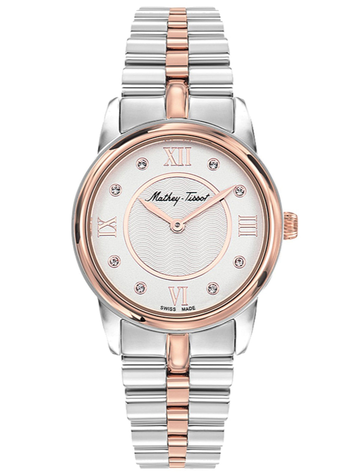 Mathey-Tissot Analog White Dial Women&