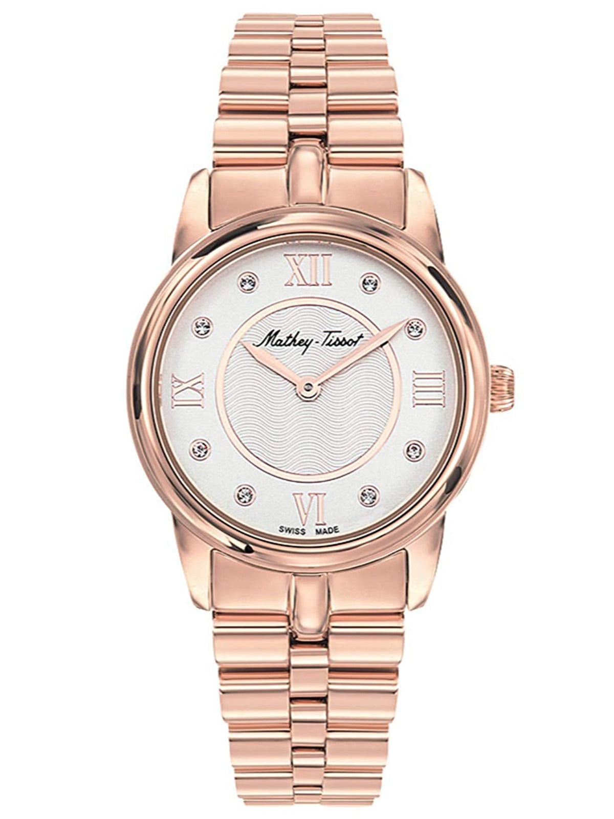 Mathey-Tissot Analog White Dial Women&