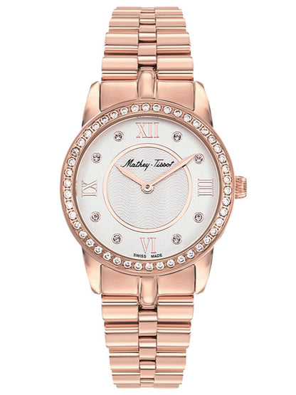 Mathey-Tissot Analog White Dial Women&