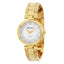 Mathey-Tissot Stainless Steel Grey Dial Analogue Watch for Women -D1087Pqyi, Gold Band