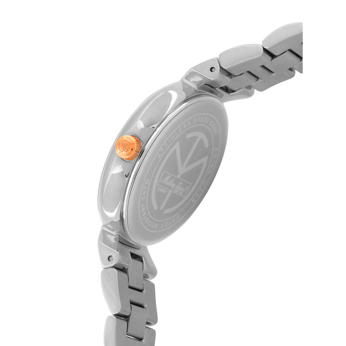 Mathey-Tissot Swiss Made Analog Silver Dial Ladies Watch-D1089BI