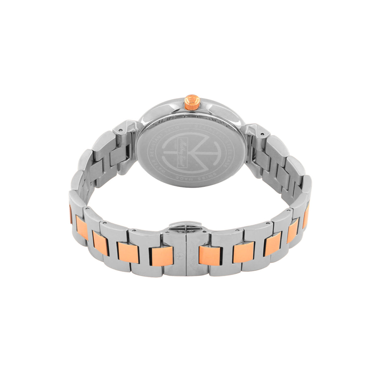 Mathey-Tissot Swiss Made Analog Silver Dial Ladies Watch-D1089BI