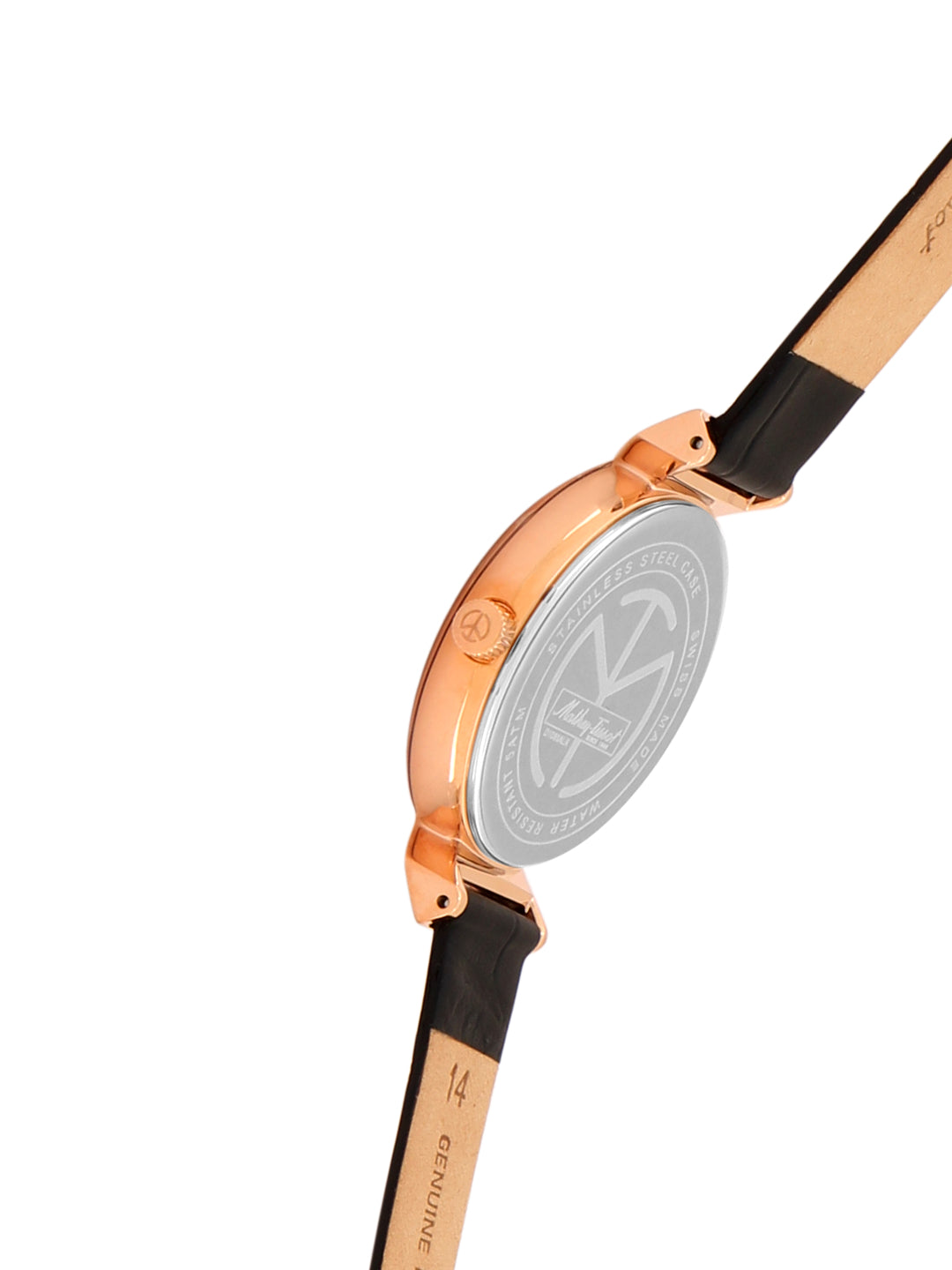 Mathey-Tissot Swiss Made Analog White Dial Ladies Watch-D1089PLI