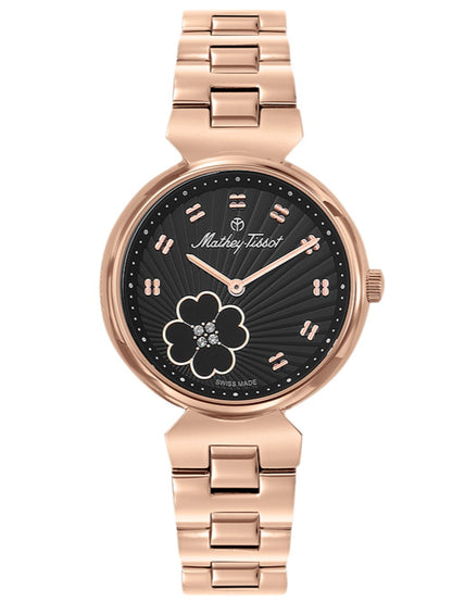 Mathey-Tissot Analog Black Dial Women&