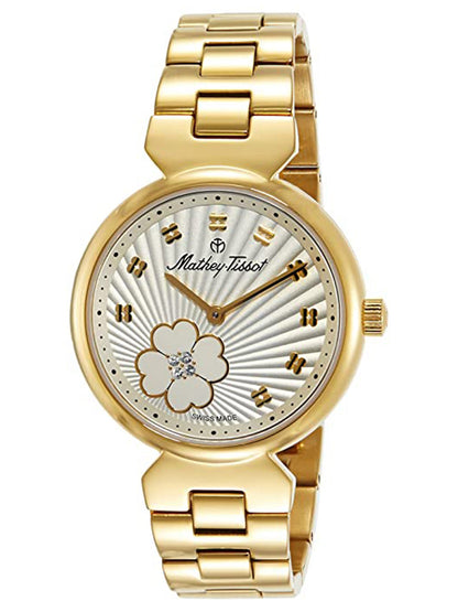 Mathey-Tissot Analog Silver Dial Women&
