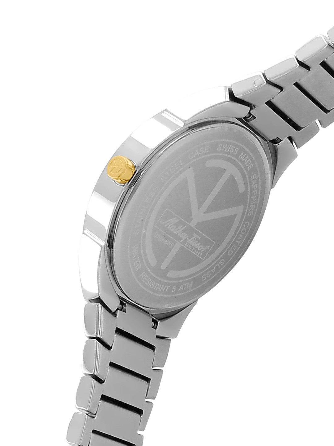 Mathey-Tissot Swiss Made Analog Black Dial Ladies Watch-D1091BNS