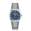 Mathey-Tissot Swiss Made Zeus Stainless Steel Blue Dial Quartz Ladies Watch - D118ABU