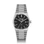 Mathey-Tissot Swiss Made Zeus Stainless Steel Black Dial Quartz Ladies Watch - D118AN