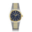 Mathey-Tissot Swiss Made Zeus Two Tone Stainless Steel Blue Dial Quartz Ladies Watch - D118BBU