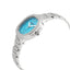 Mathey-Tissot Stainless Steel Blue Dial Quartz Analogue Watch for Women - D152Ti, Silver Band