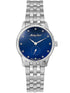 Mathey-Tissot Swiss Made Edmond Metal Crystal White Dial Ladies Watch D1886MAI