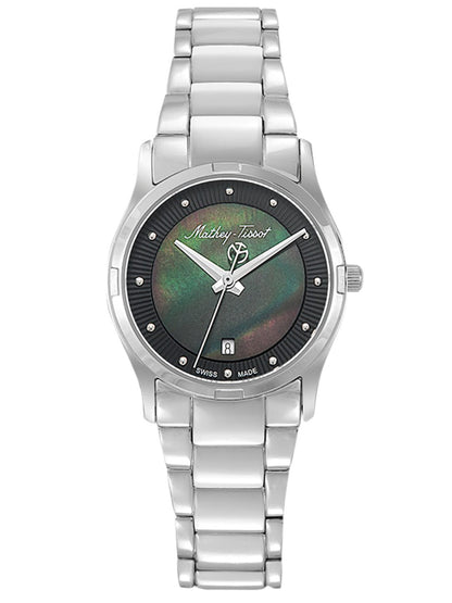 Mathey-Tissot Analog Mother of Pearl Dial Women&