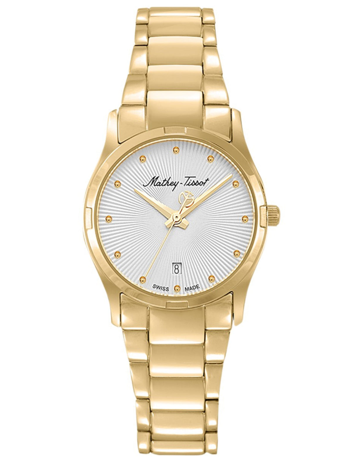 Mathey-Tissot Analog White Dial Women&