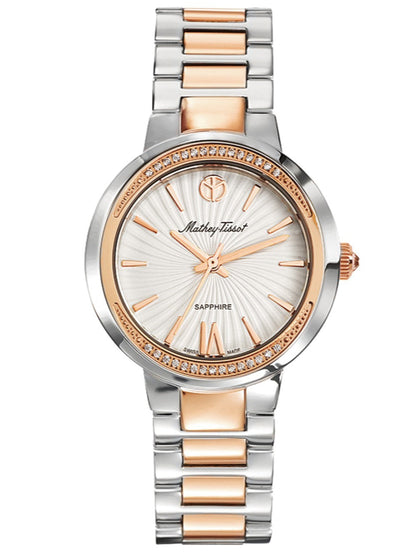 Mathey-Tissot Analog White Dial Women&