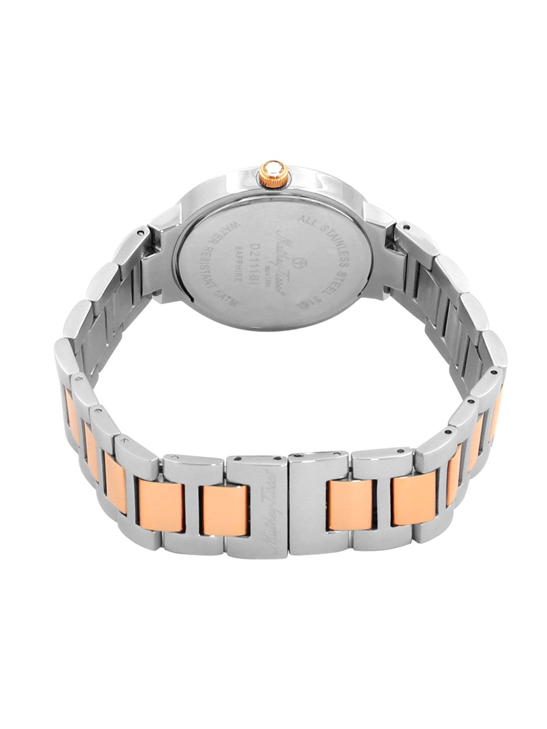 Mathey-Tissot Swiss Made Analog White Dial Ladies Watch-D3082RA