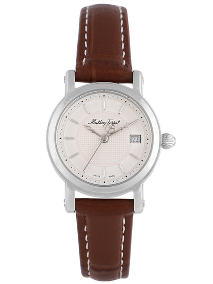 Mathey-Tissot Analog White Dial Women&