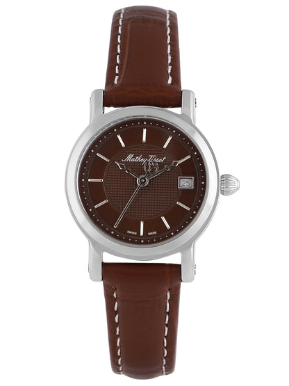Mathey-Tissot Analog Brown Dial Women&