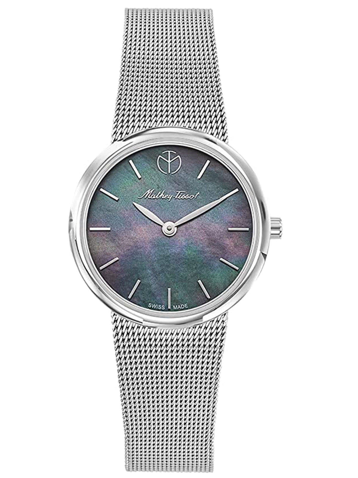 Mathey-Tissot Analog Mother of Pearl Dial Women&