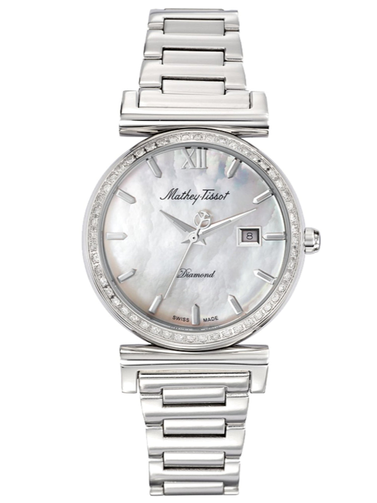Mathey-Tissot Analog Mother of Pearl Dial Women&