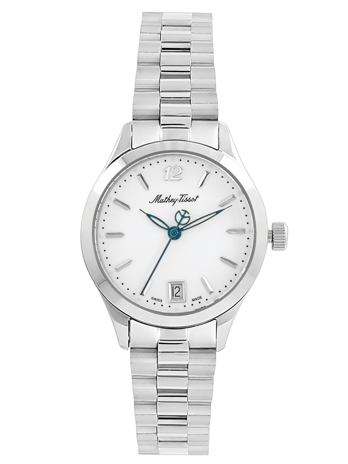 Mathey Tissot Analog White Dial Women&