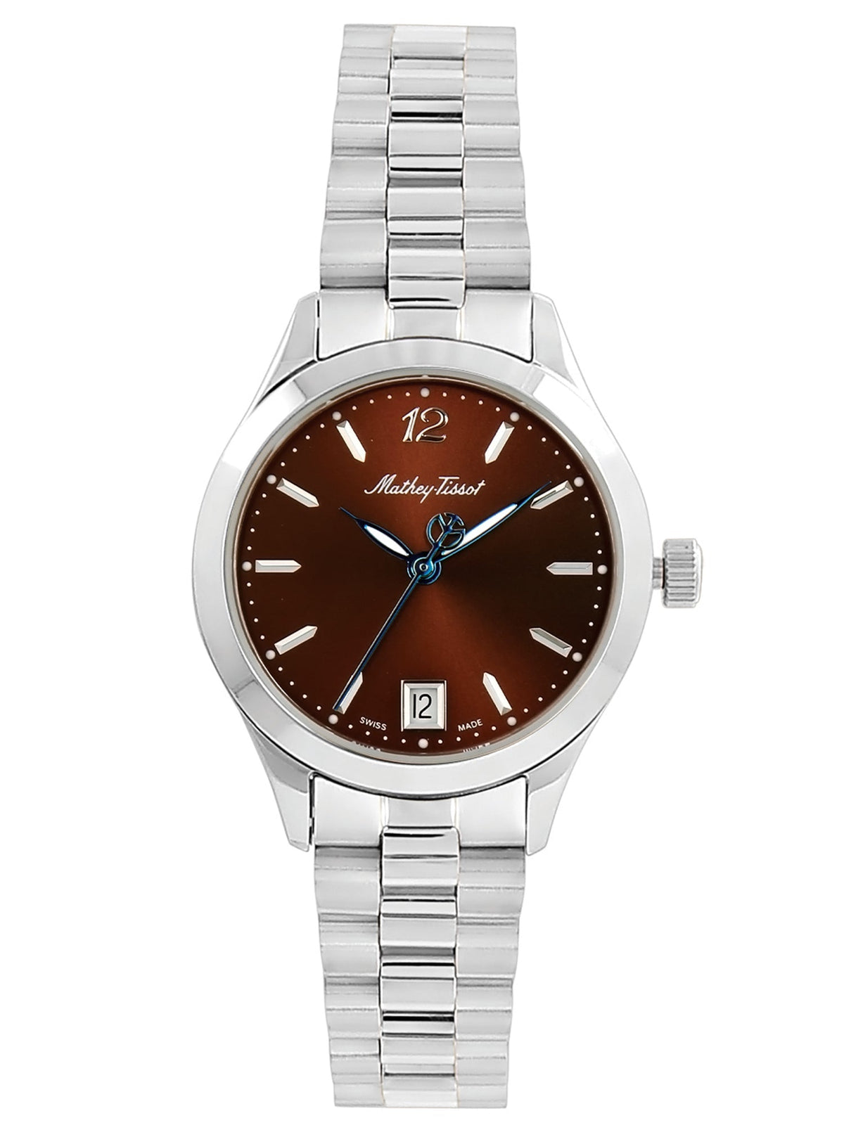 Mathey Tissot Analog Brown Dial Women&