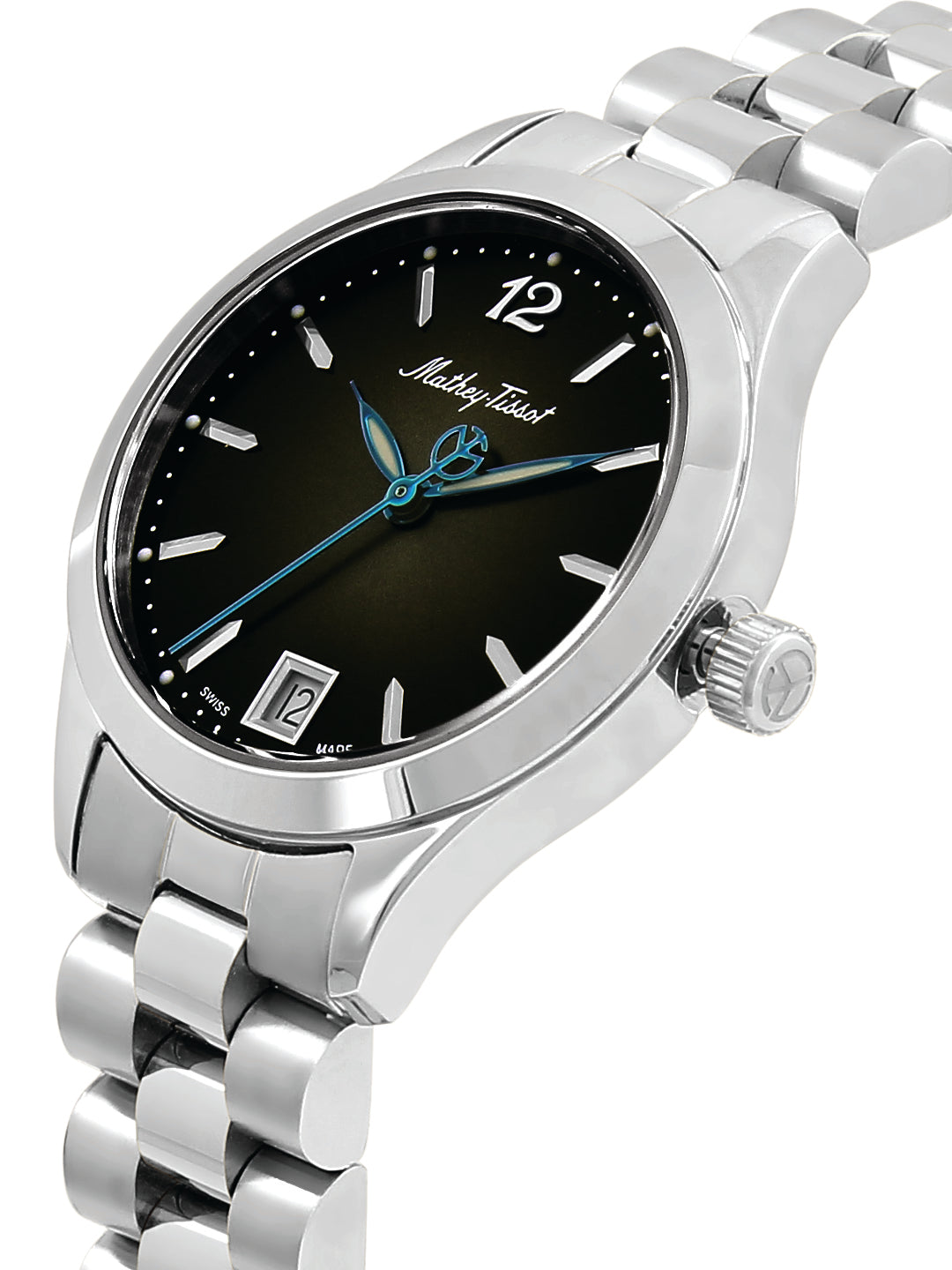 Mathey Tissot Analog Black Dial Ladies Watch-D411MAN