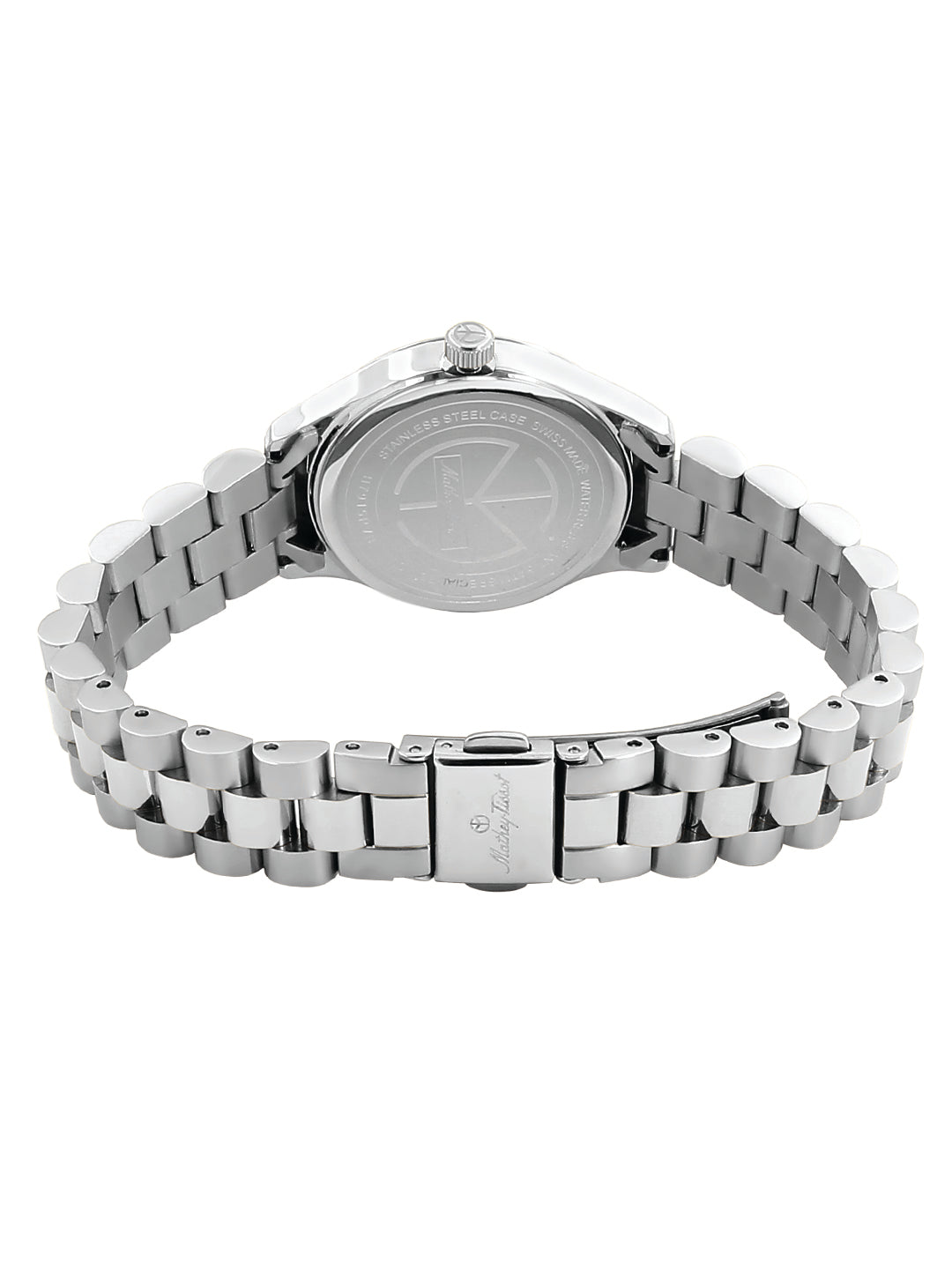 Mathey Tissot Analog Silver Dial Ladies Watch-D411MAS