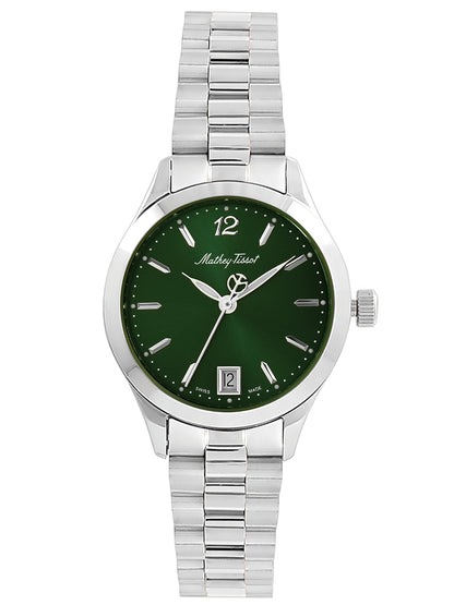 Mathey Tissot Analog Green Dial Women&