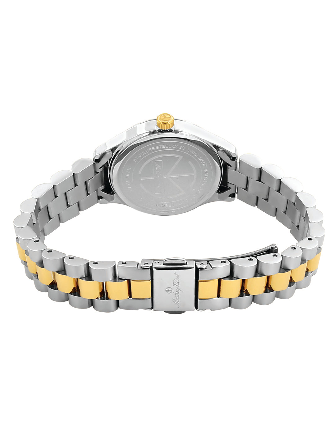Mathey Tissot Analog White Dial Ladies Watch-D411MBI