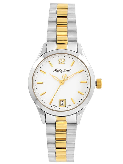 Mathey Tissot Analog White Dial Women&