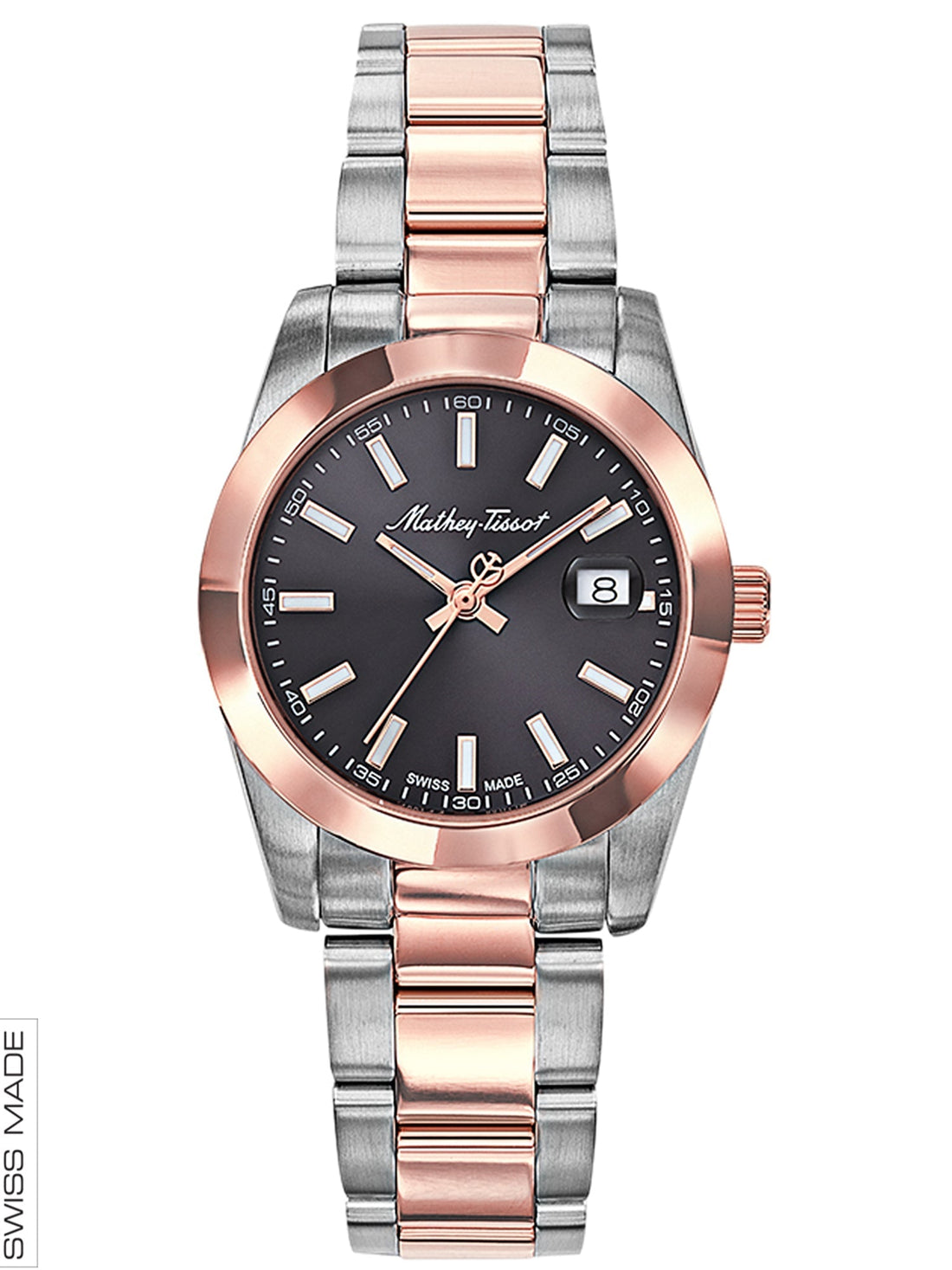 Mathey-Tissot Black Dial Analog Watch for Women - D450RN