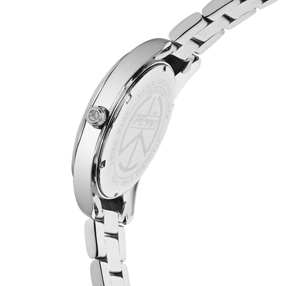 Mathey-Tissot Swiss Made Mathy Sunray Quartz Yellow Dial Ladies Watch -  D451J