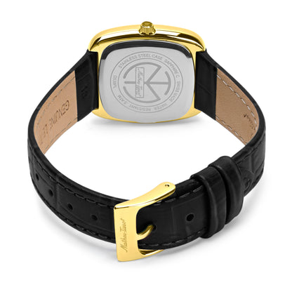 Mathey-Tissot Swiss Made Miss Quartz Ronda 762 Movement White Dial Analog Watch For Ladies - D538PLI