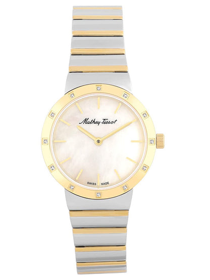 Mathey-Tissot Analog Mother of Pearl Dial Women&