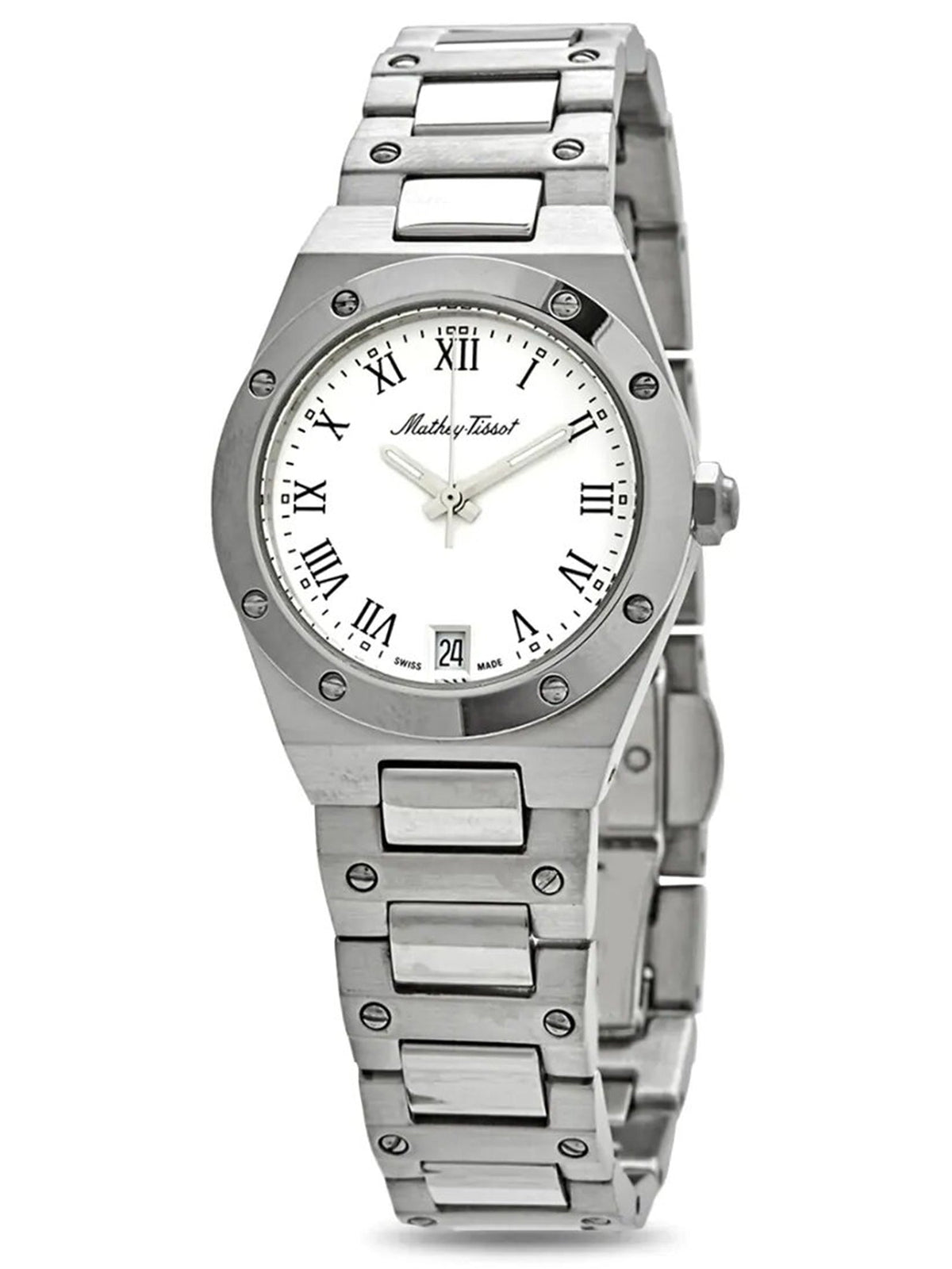 Mathey-Tissot Analog White Dial Women&