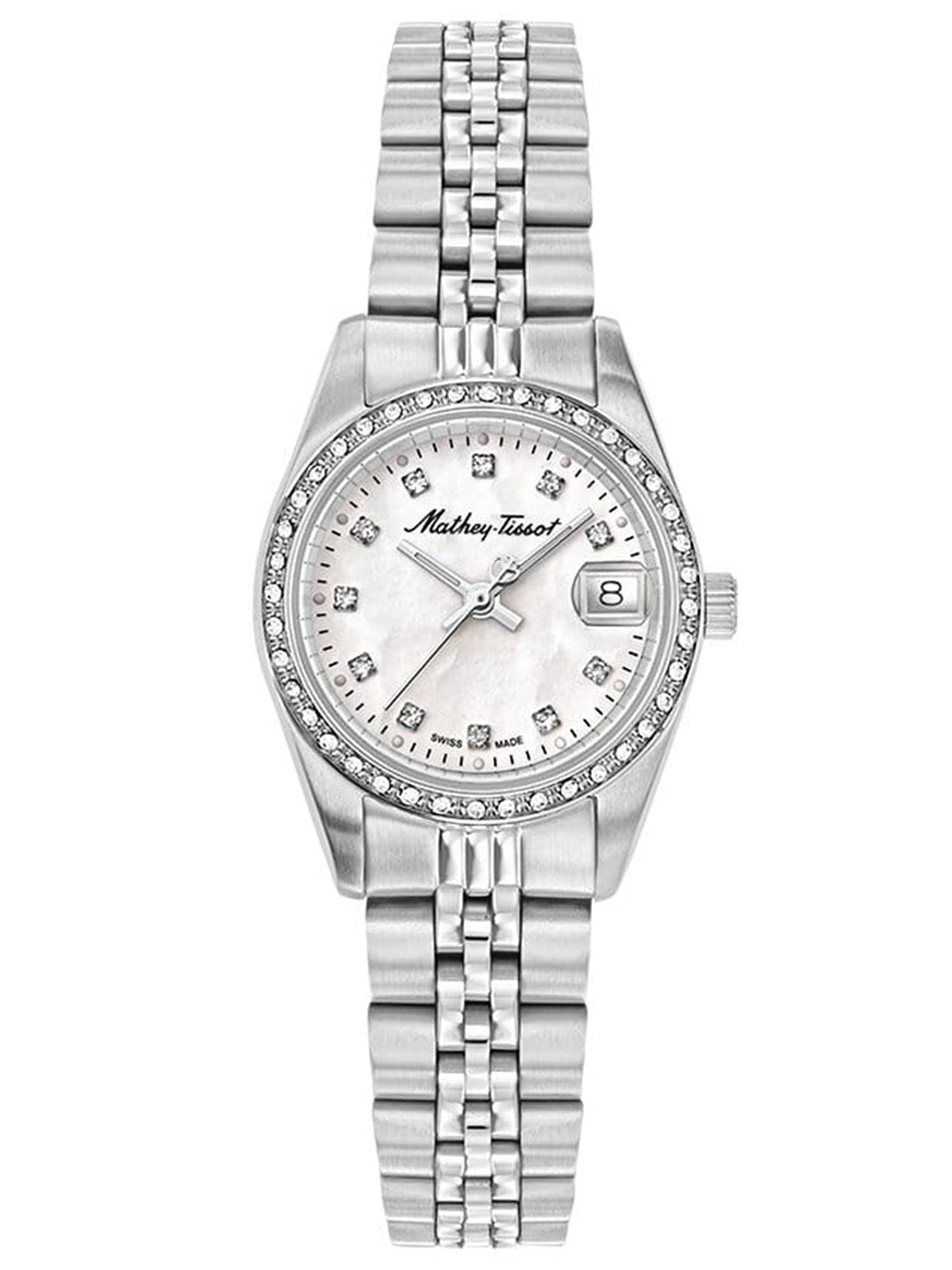 Mathey-Tissot Analog White Dial Women&