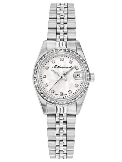 Mathey-Tissot Analog White Dial Women&